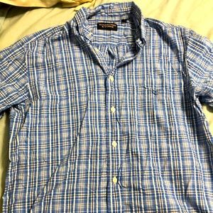 Roundtree and Yorke Sz M Short Sleeve Shirt